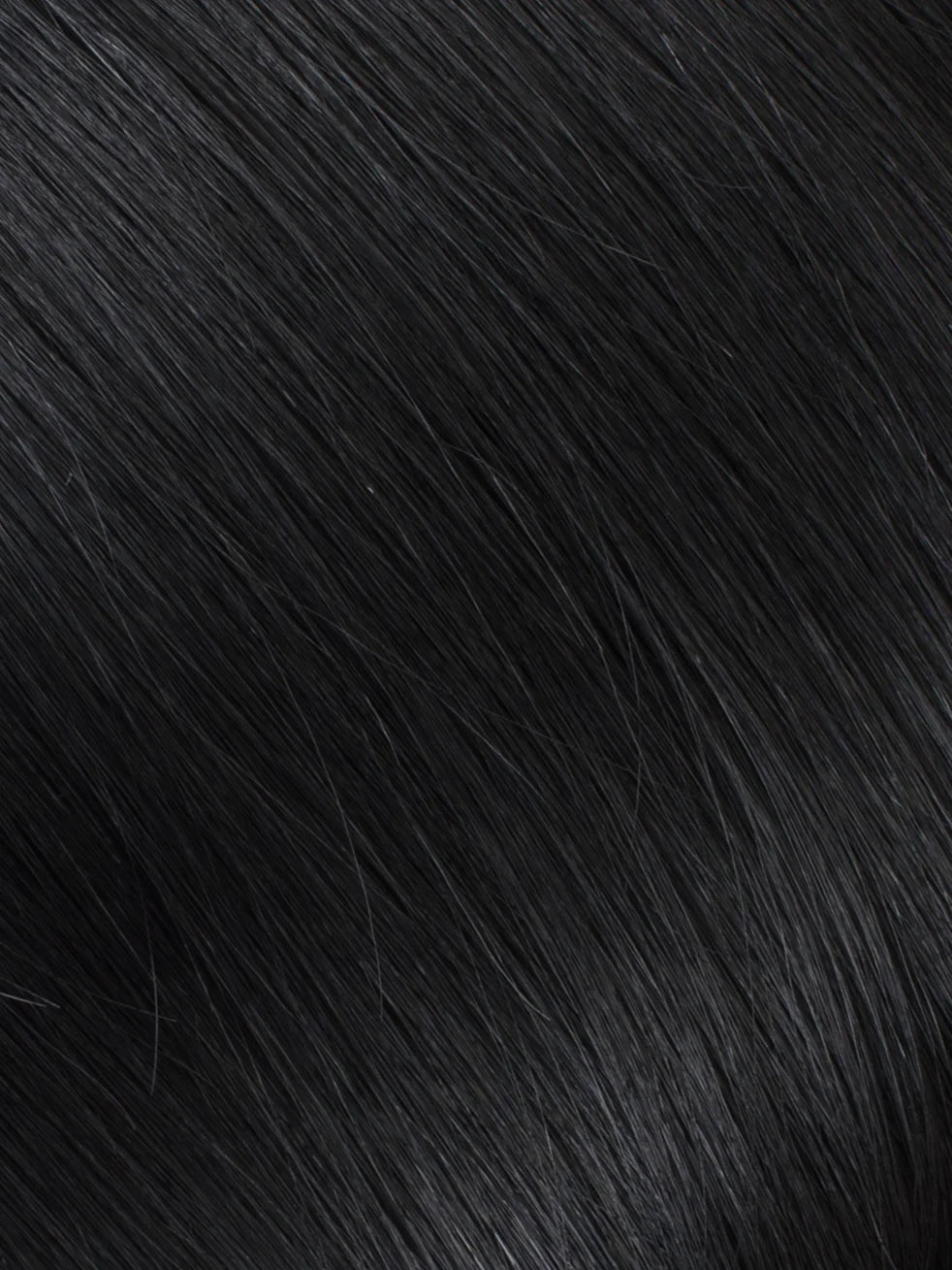 Feather TIp Extensions Jet Black (#1)