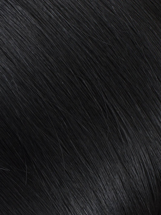 Feather TIp Extensions Jet Black (#1)