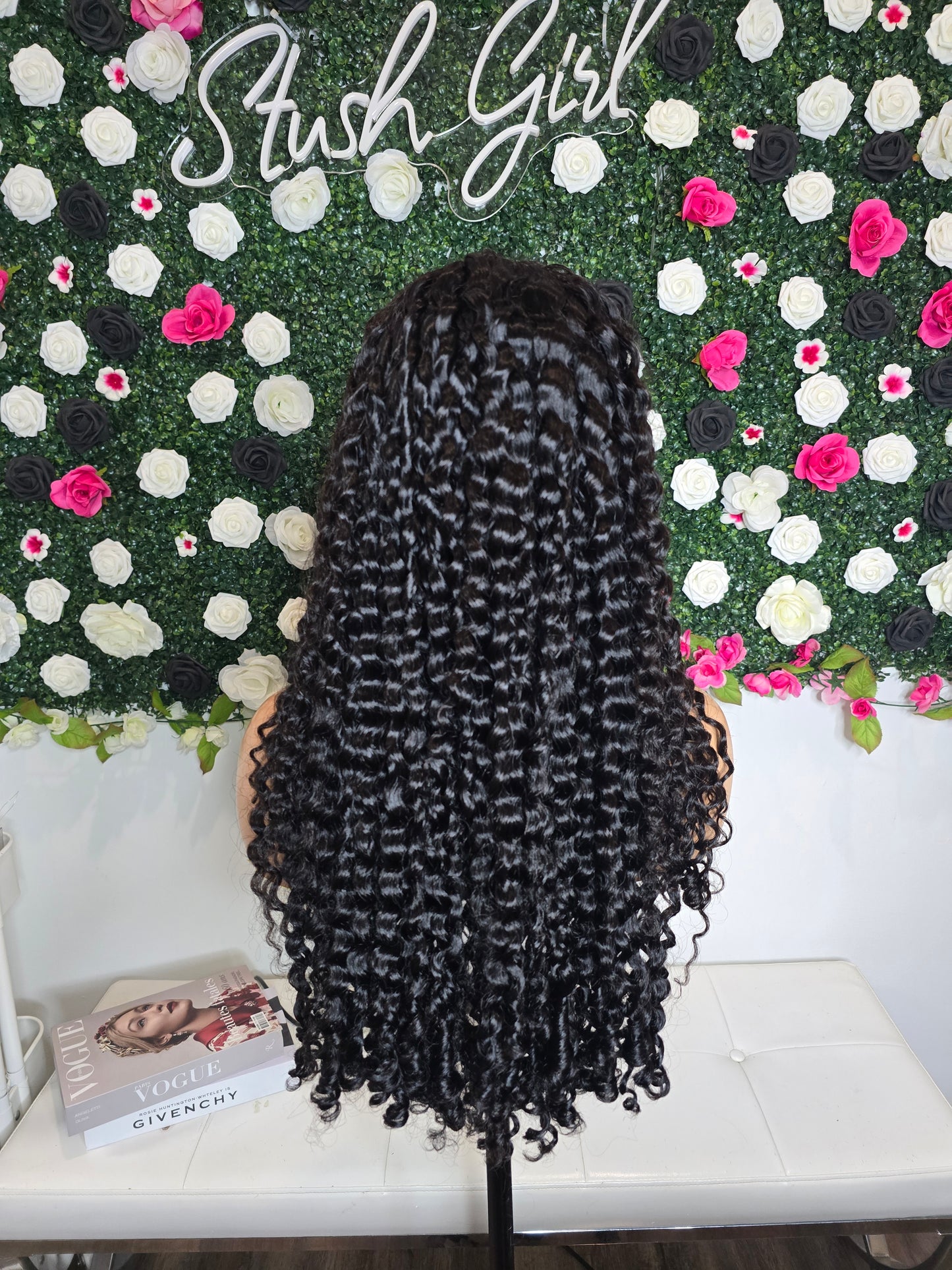Burmese Curly Wig