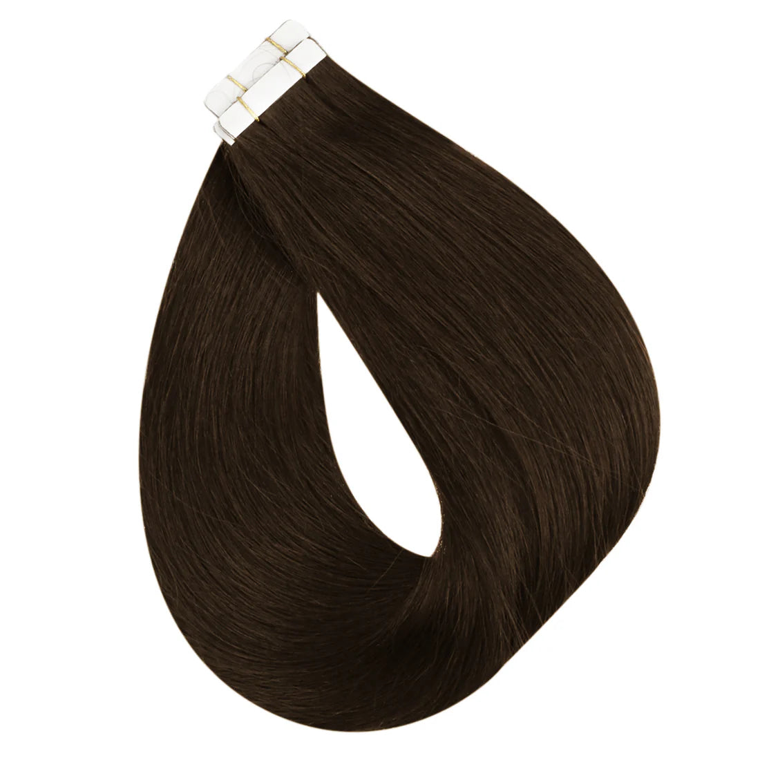 Injection Tape in Extensions Medium Brown (#4)